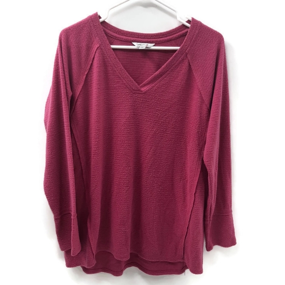 Wildfox Haley Fuchsia Brushed Sweatshirt Medium - Picture 3 of 10